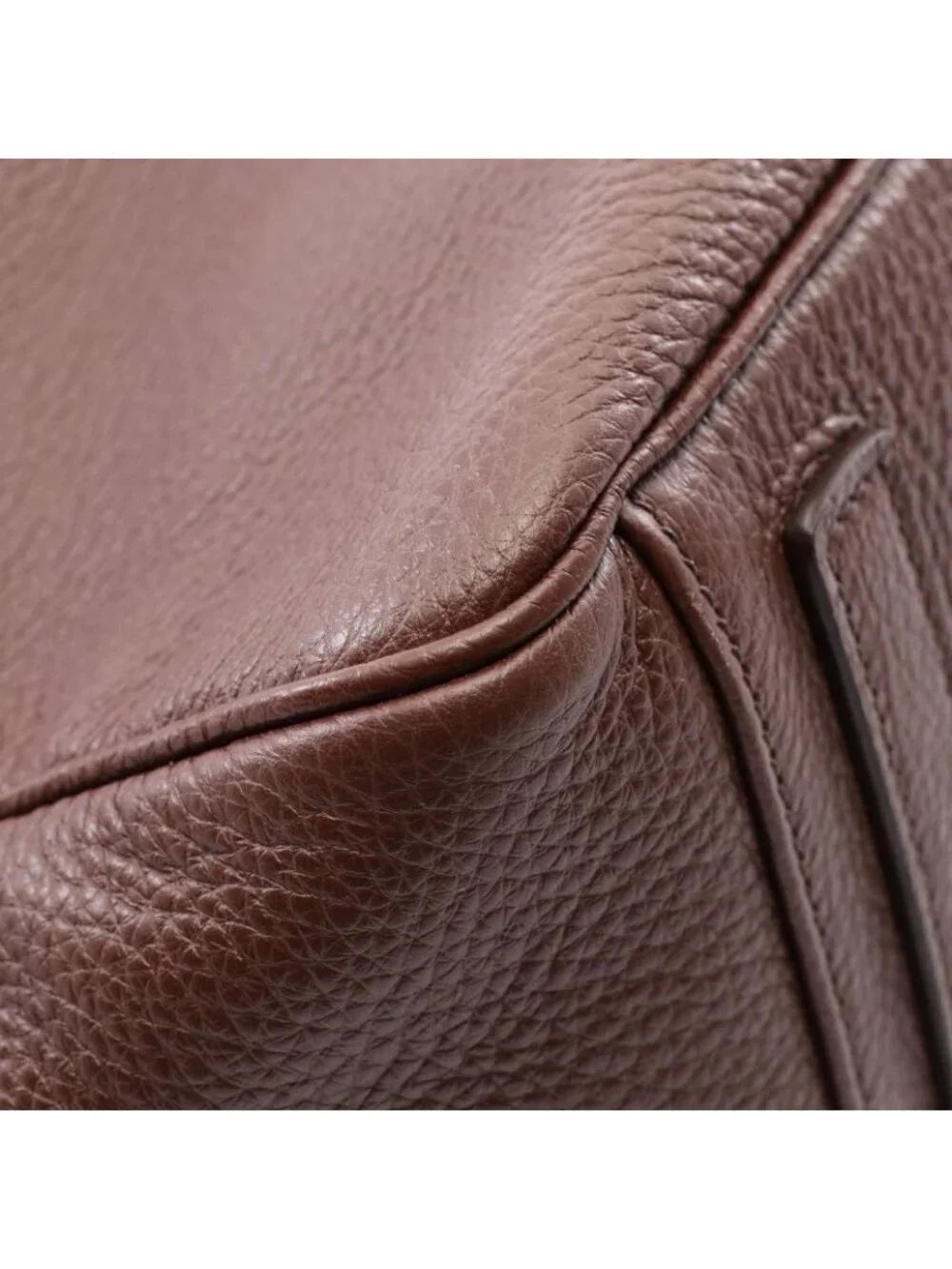 Prada Business Bag VIT.DAINO Brown Leather Triangle Logo